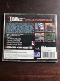 Tom Clancy's Rainbow Six, Sega Dreamcast Complete CIB Tested Fast Shipping
