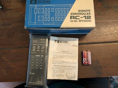 ICOM RC-12 REMOTE CONTROLLER FOR IC-R7000, Icom Remote Control New/Open Box