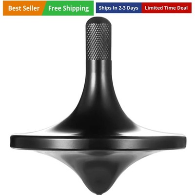 Stainless Steel Spinning Top,  Exquisite Perfect Balance Well Made Metal Desk...
