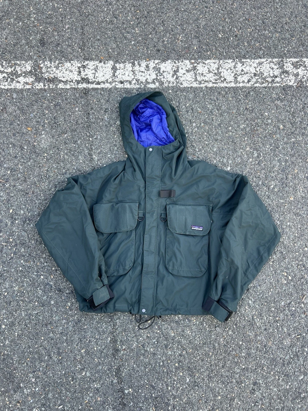 Vintage 1994 No Snow Patagonia SST Wading Fly Fishing Jacket Green Size Medium
Opens in a new window