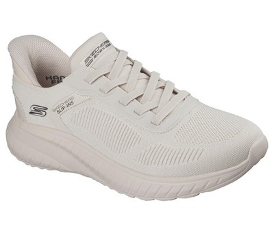 Skechers Slipper: Schuh für Herren BOBS Sport Squad Chaos - Solid Step in Off White