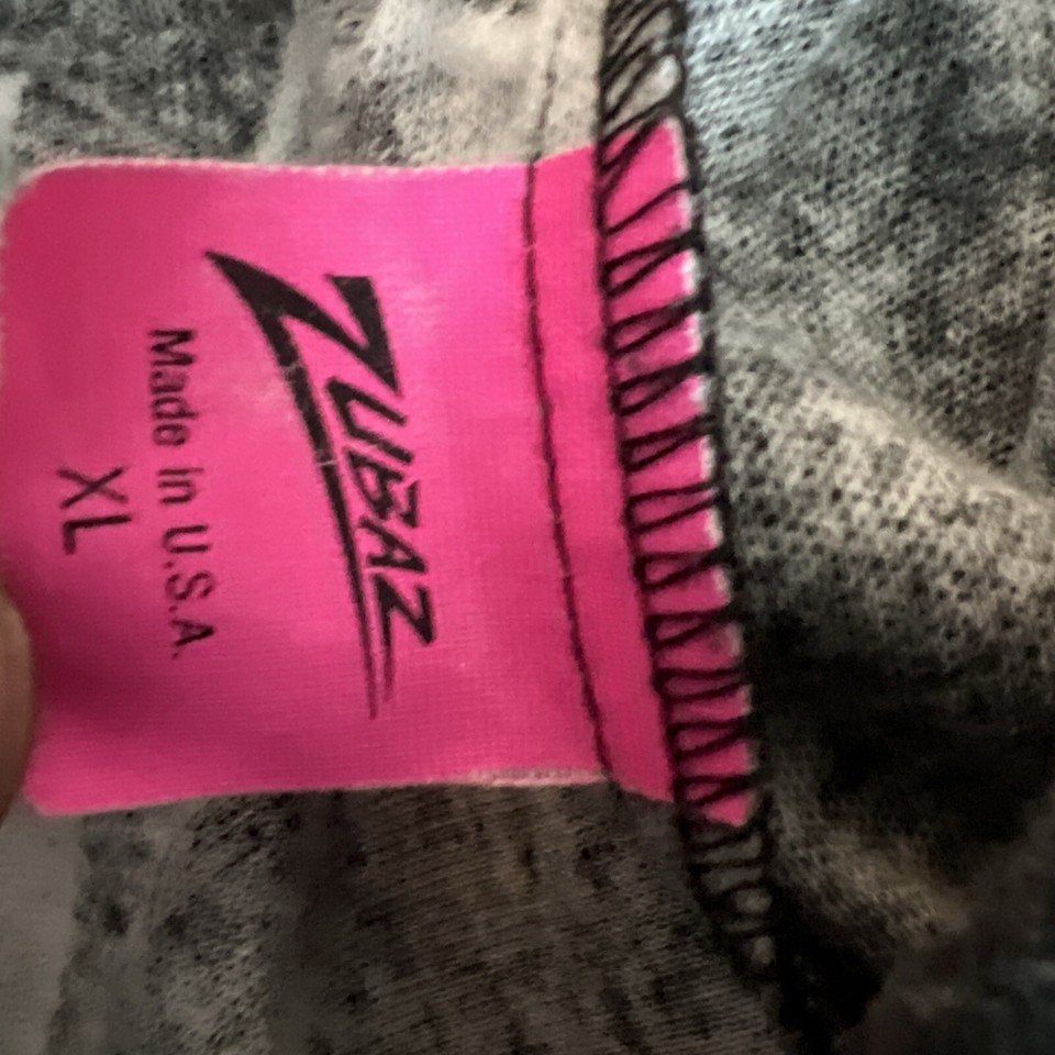 Vintage First Generation 80s 90s Zubaz Pants Oakland LA Raiders Felt