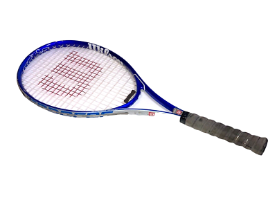 WILSON FEDERER BALL 5缶 WILSON Roger FEDERER VOLCANIC Blue White Tennis Racket Grip
