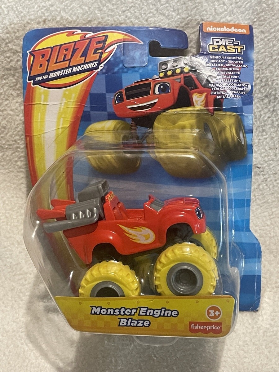 Fisher Price Blaze Toys Nickelodeon Blaze “Monster Engine Blaze