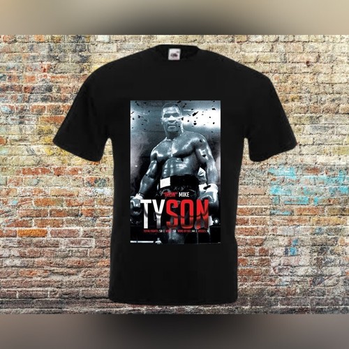 MAN & WOMAN - T-SHIRT - PRINT - SHIRT - MIKE TYSON - HOBBY SHIRT - BOXEN