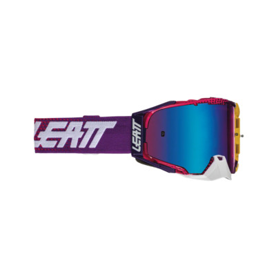 Leatt Velocity 6.5 Iriz Goggle UNITED Blue - Blue Lens