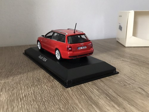 AUDI RS4 AVANT QUATTRO (B5/8D) AUTO 1:43 BRANDNEU SELTEN MINICHAMPS DIECAST MODELL - Bild 9 von 23