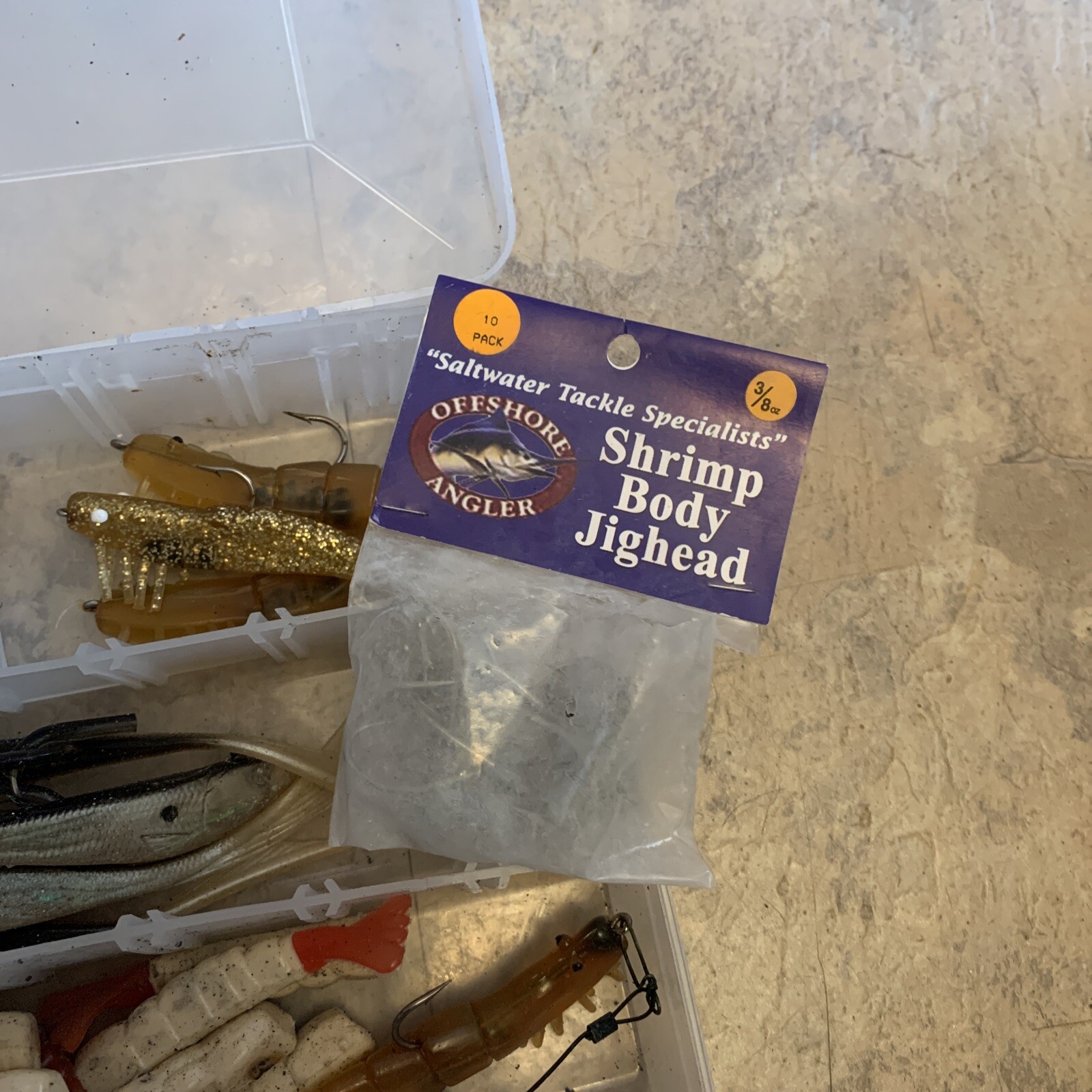 salt water fishing tackle box full gig teasers + exe eBay