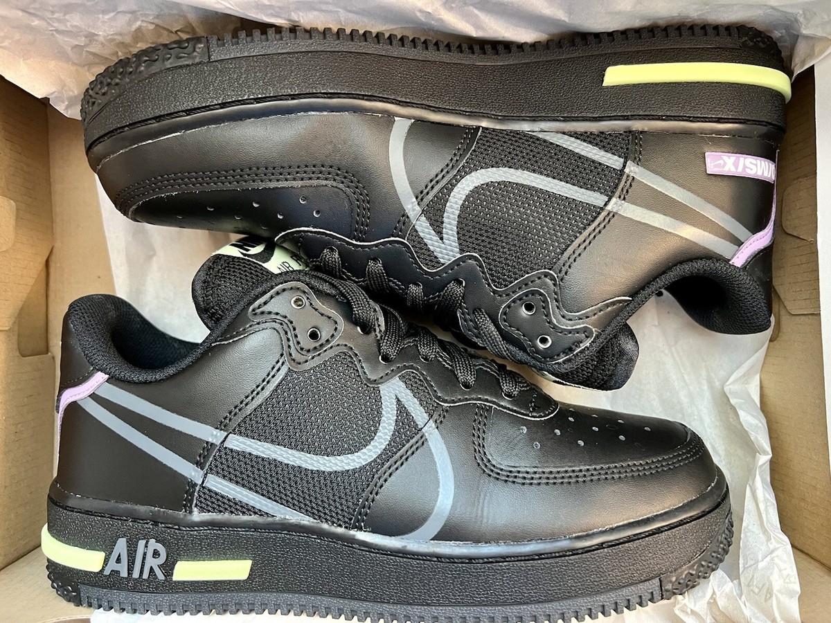 Size 7.5 - Nike Air Force 1 React Violet Star for sale online | eBay