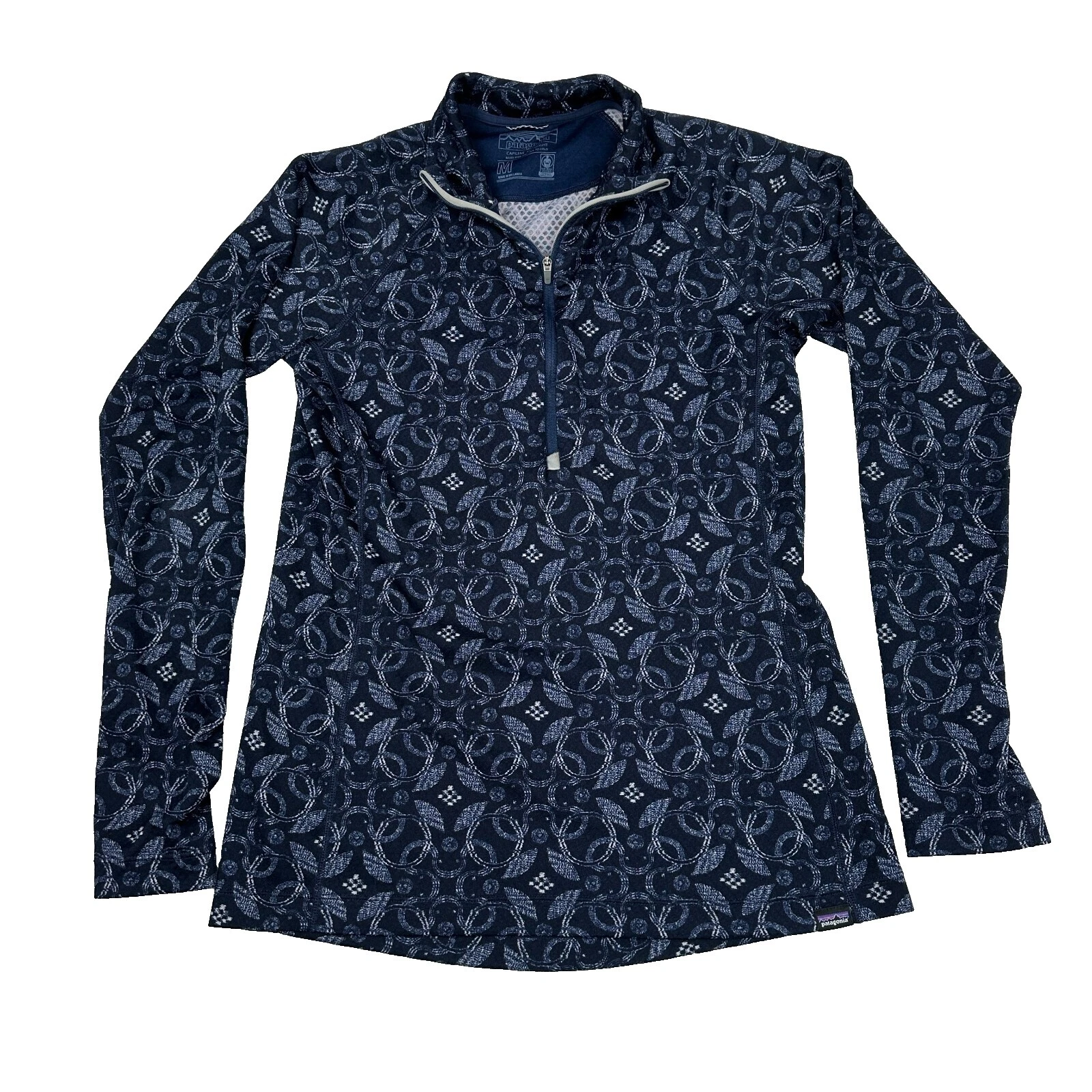 Patagonia Poliéster Floral Activewear Tops para mujer