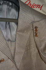 $4150 Oxxford Clothes Pure Silk Jacket Blazer 42R Neiman Marcus