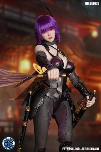 SUPER DUCK 1/6 SET079 Ayane Ninjas 12in Action Figure New in Stock - Picture 9 of 9
