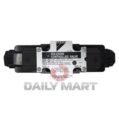 New In Box DAIKIN KSO-G02-2CA-30-EN Solenoid Controlled Valve