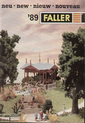 catalog FALLER 1989 New New New Nouveau HO 1/87 N 1/160 Car Syst.D E F NL aa