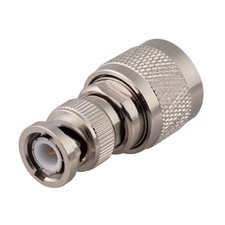N male plug to BNC male plug straight RF coaxial adapter connector for radio
