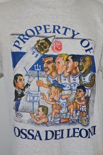 AC MILAN ULTRAS FOSSA DEI LEONI CALCIO MAGLIA UOMO TG. 2XL MAN T-SHIRT VINTAGE - Foto 2 di 9
