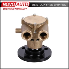 1X Crank Mounted Sea Raw Water Pump For 79-93 Volvo Penta AQ 856952 841640