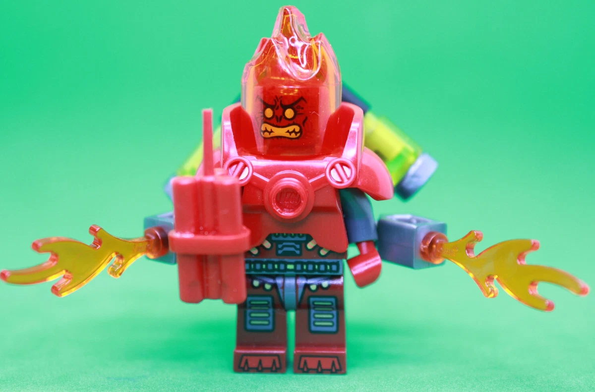 LEGO Ultra Agents Infearno Intercept uagt009 Villain Minifigure 70162 Cmf H21
