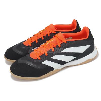 adidas Predator League IN Black White Solar Red Gum Men Indoor Soccer IG5456