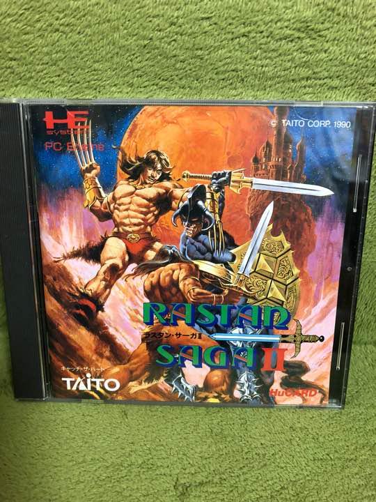 PC Engine video game Rastan Saga 2 from Japan F/S brand new PC Engine video game Rastan Saga 2 from Japan F/S brand new