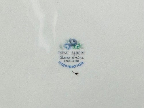 Royal Albert Inspiration Cake Cookie Serving Plate Bone China England - Picture 5 of 5