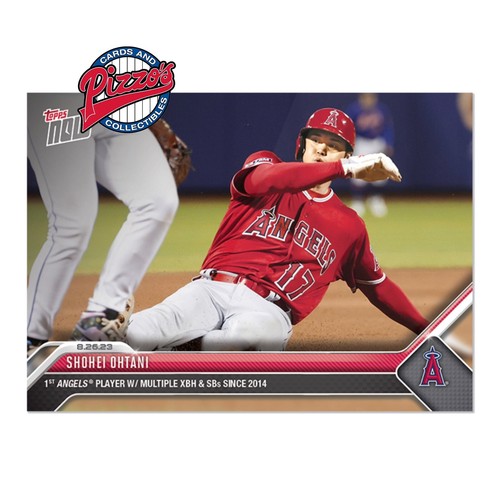 Shohei Ohtani Angels Multiple XBH And SBs 2023 MLB TOPPS NOW Card 767  In Hand