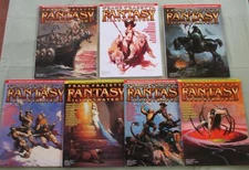 Frank Frazetta FANTASY ILLUSTRATED Magazine 7 Special Edition Issues #s 2-8 ART