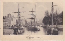 CPA QUIMPER LE PORT