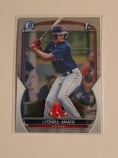 2023 Bowman Chrome Prospect #BCP-118 Lyonell James 1st Bowman Boston Red Sox