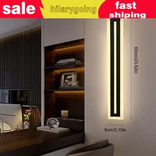 LED Wall Light Sconce Waterproof Outdoor Modern Lamp Exterior Lights Long Strip
