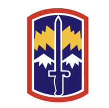 4" 171st infantry brigade army bumper sticker decal usa made