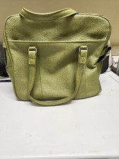 Vintage Royal Traveller Medalist Avocado Green Suitcase Carry-On Overnight Bag
