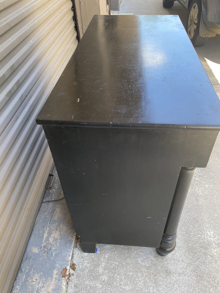 Vintage Black Dresser Foto 4 de 4