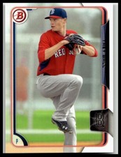 2015 Bowman #BP133 Trey Ball Boston Red Sox