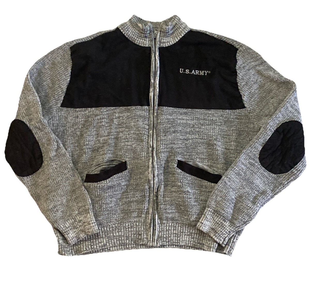 ジャケット・アウター y2k 00s archive gray cotton jacket VINTAGE Y2K Full Zipper Sweatshirt Jacket - Gray Knit US
