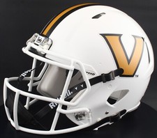 VANDERBILT COMMODORES NCAA Riddell Speed Full Size AUTHENTIC Football Helmet