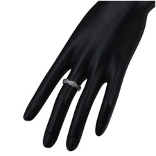 Interlocking Woven, Sterling Silver Adjustable Ring - Braided - Twisted - Gifts