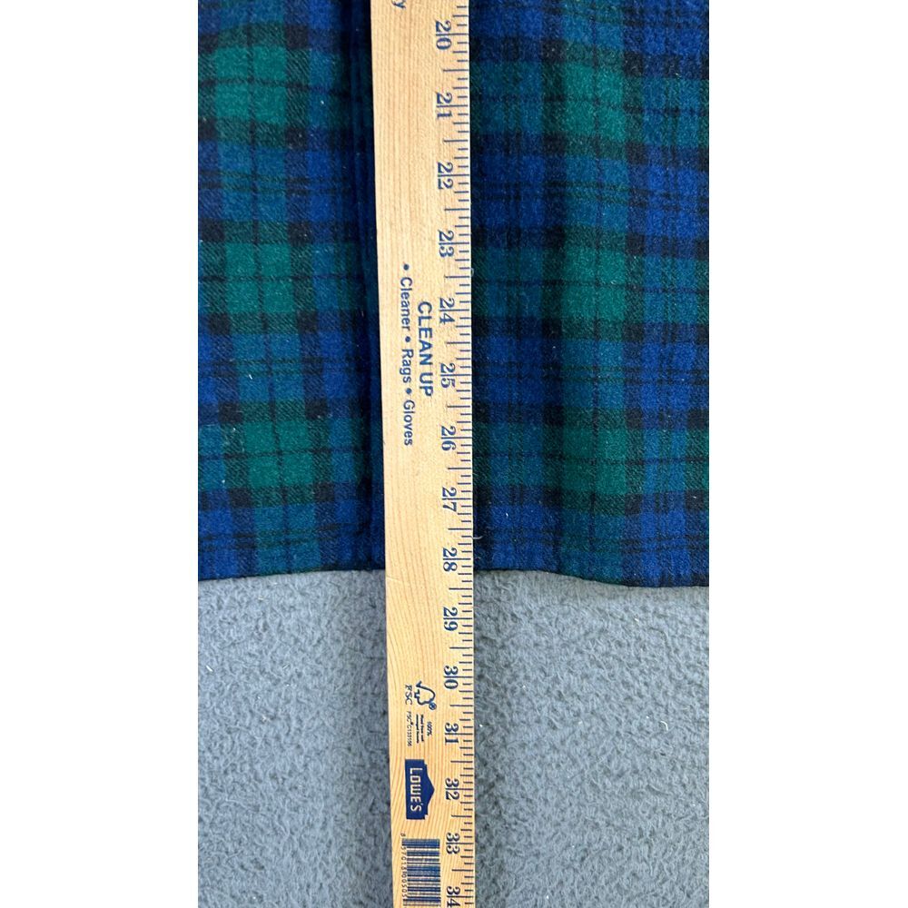 Pendleton Blackwatch Plaid Wool Button Down Shirt… - image 5