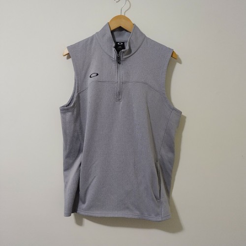 Quarter Zip Sleeveless Sweatshirt 