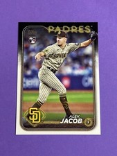 2024 Topps Update Alek Jacob Rookie #US66 San Diego Padres RC (W)