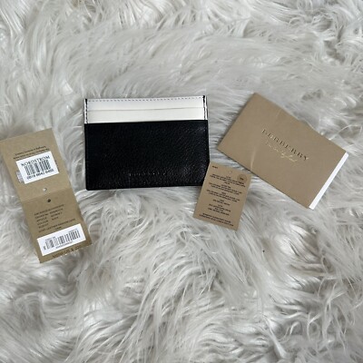 New black Burberry Card Holder Wallet Australia