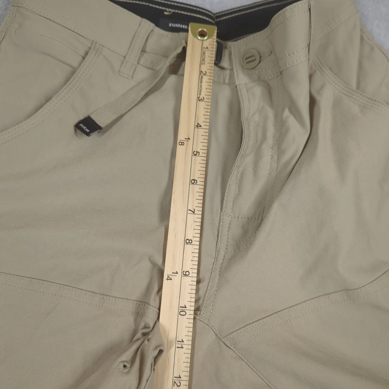 prana belted stretch hiking lightweight cargo shorts