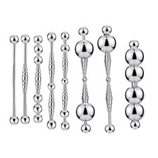 Metal Urethral Sounds Penis Urethral Plug Stretcher Dilator Men Male Enhancer