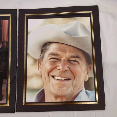 Ronald Reagan Pictures, Set Of Two 8x10 Glossies Of One Of The Best Presidents - Picture 9 of 9