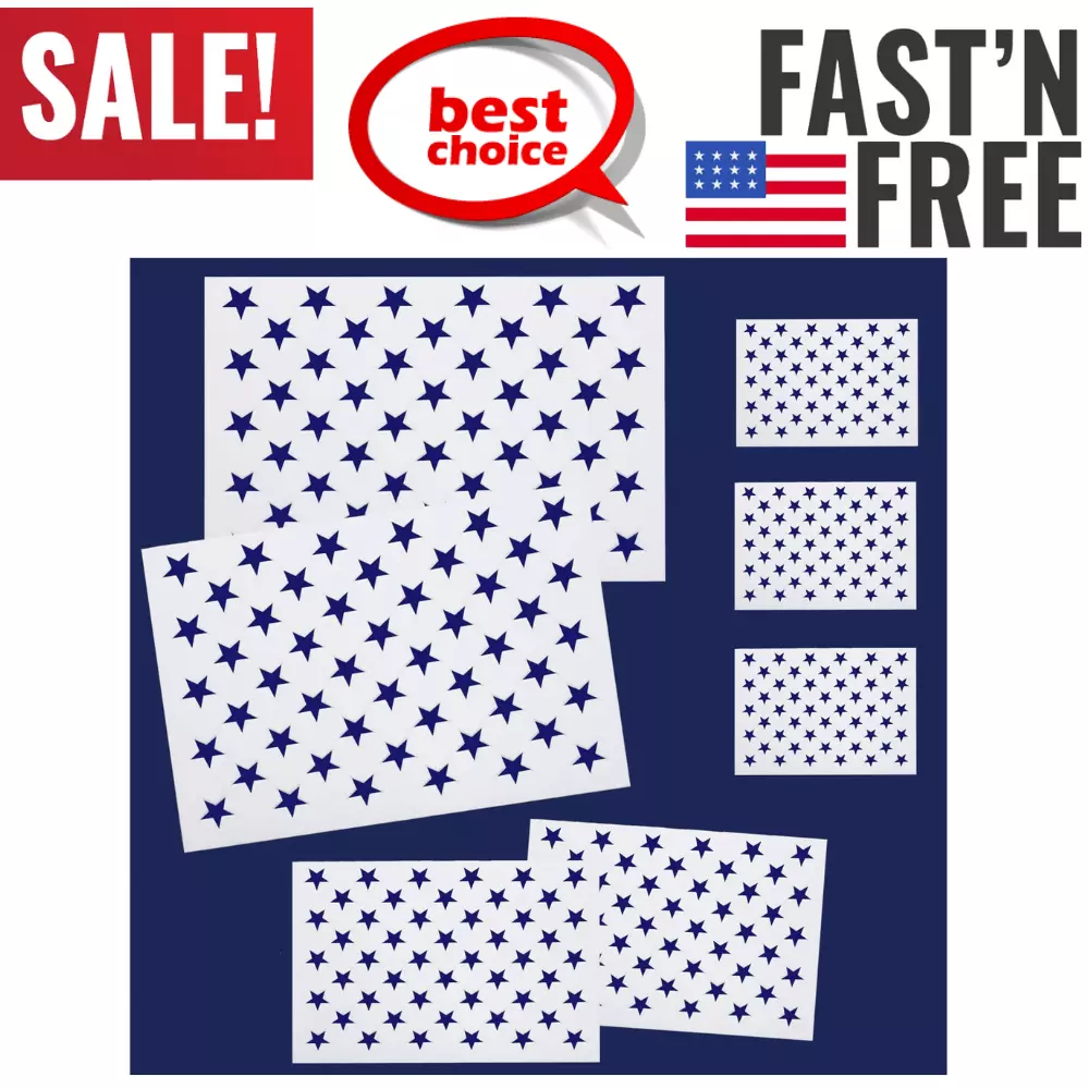 American Flag Star Stencil Printable Awesome American Flag Stencil