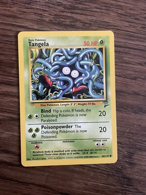1995 tangela pokemon card value Tangela - XY Evolutions Set - 8/108 - Vintage Pokemon Card