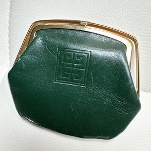 ♡ GIVENCHY ♡ Vintage ♡ coin case ♡ GIVENCHY Vintage Coin Case Wallet Purse 4G Logo Bordeaux