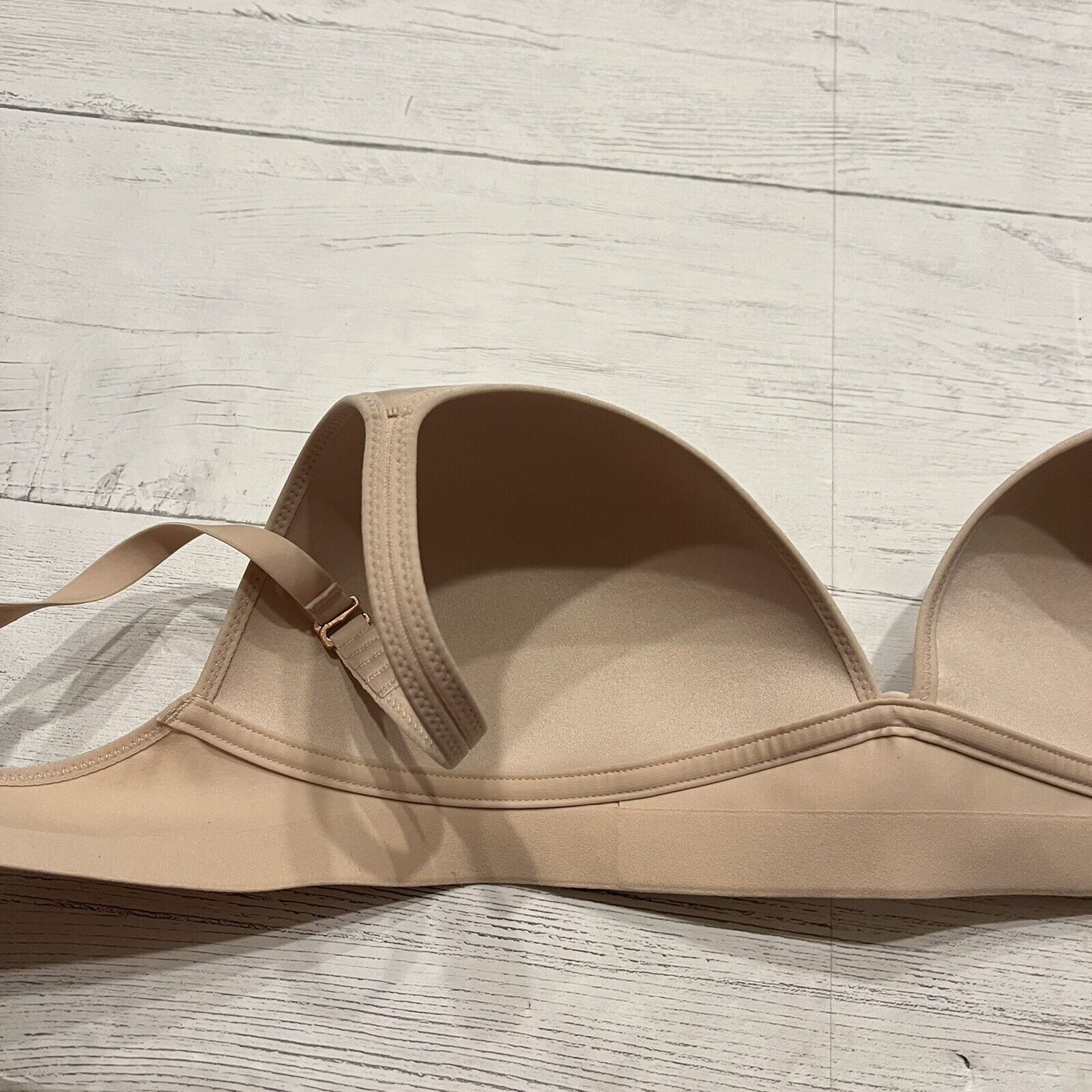 Aerie Real Me Full Coverage Size 36C Women’s Nude… - image 6