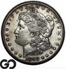 1883-S Morgan Silver Dollar Coin, Better Date, Choice AU+