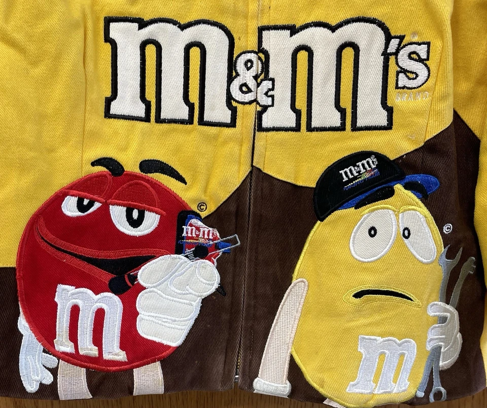 CHAQUETA DE CARRERAS ELLIOT SADLER #38 M&M NASCAR - Diseño DH - Longitud de la cintura/Mujer LG Foto 3 de 4